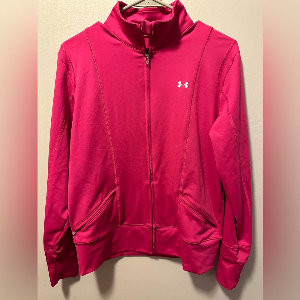 Womens Pink Under Armour Jacket